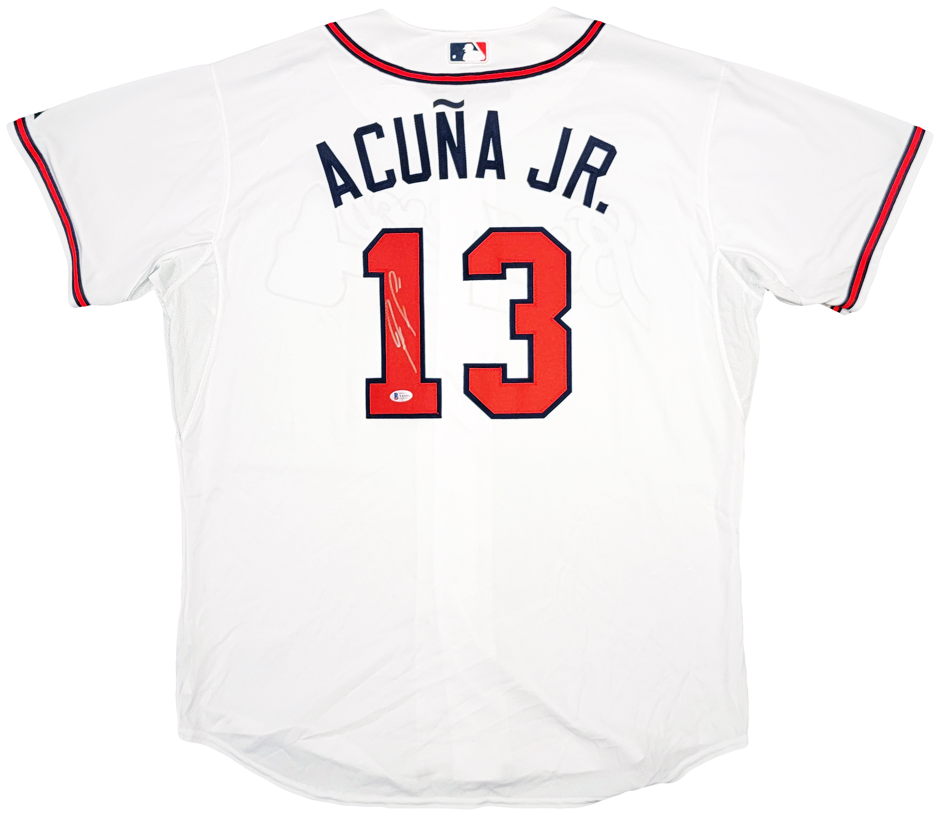 Atlanta Braves Ronald Acuna Jr. Autographed White Majestic Authentic Cool  Base Jersey Size 52 Beckett BAS Stock #206515 - Mill Creek Sports