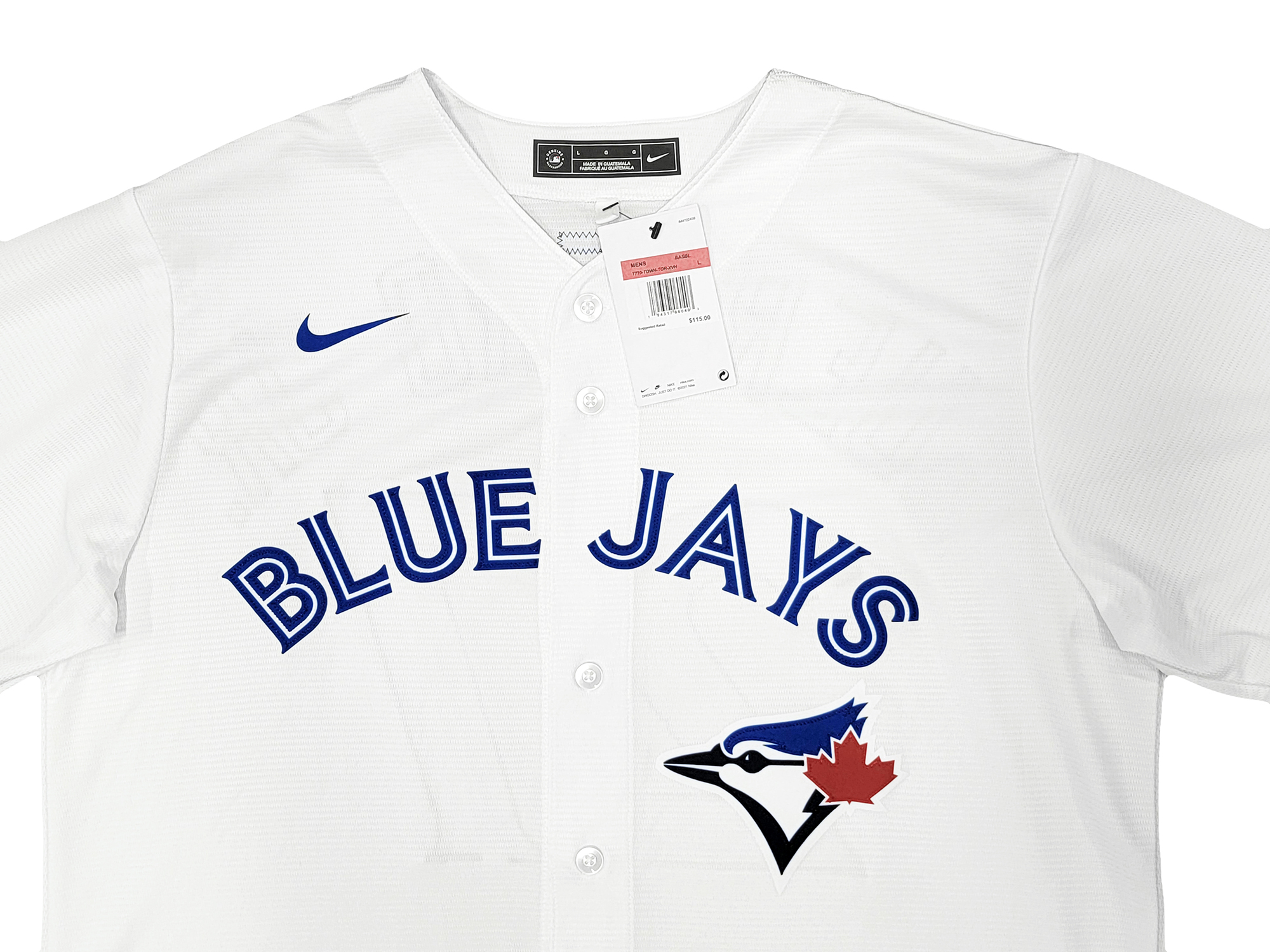 Vladimir Guerrero Jr. White Toronto Blue Jays Autographed Nike Authentic  Jersey